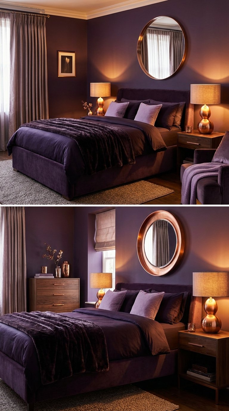 12 Dark Purple Bedroom Ideas for a Luxurious Feel