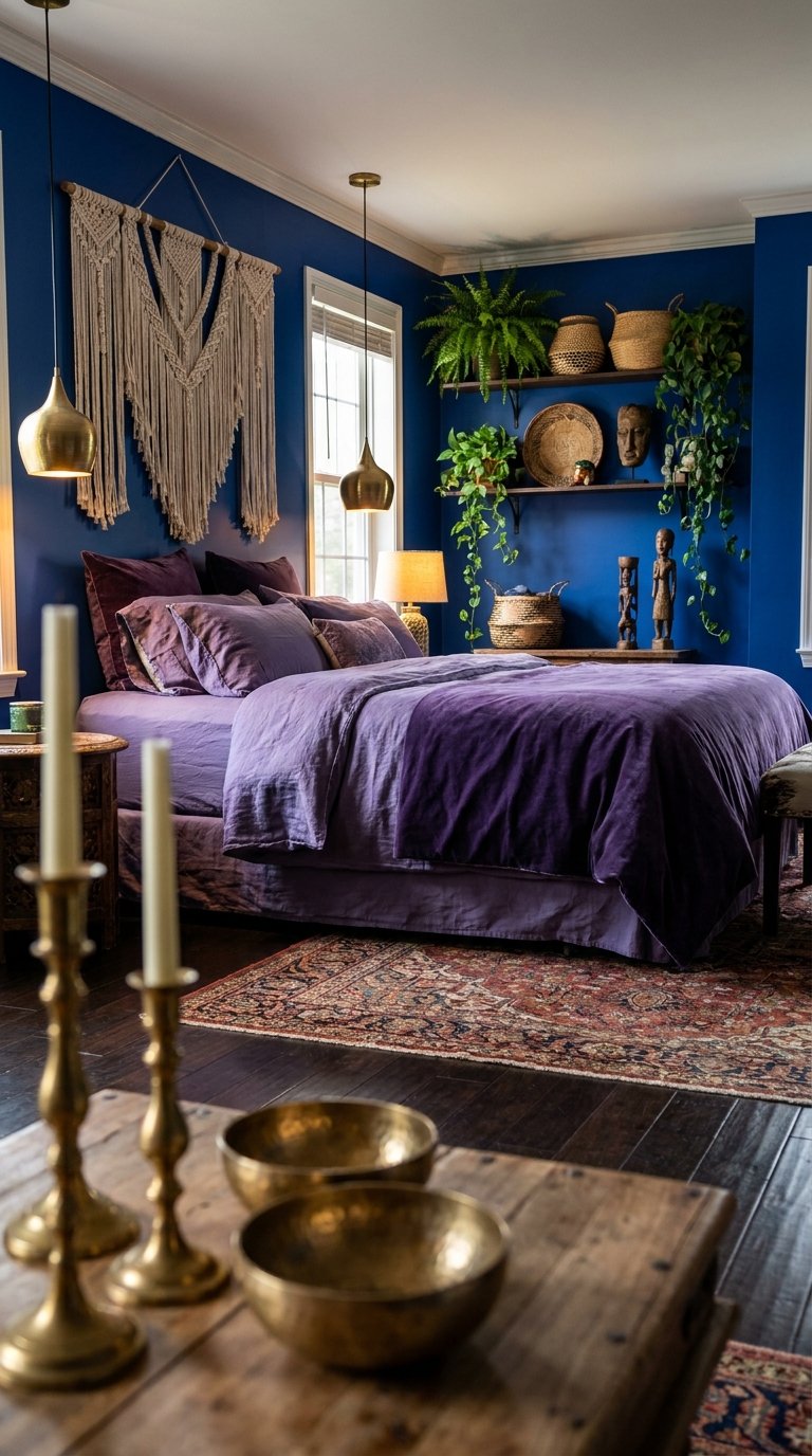 10 Blue and Purple Bedroom Ideas With a Dreamy Aesthetic