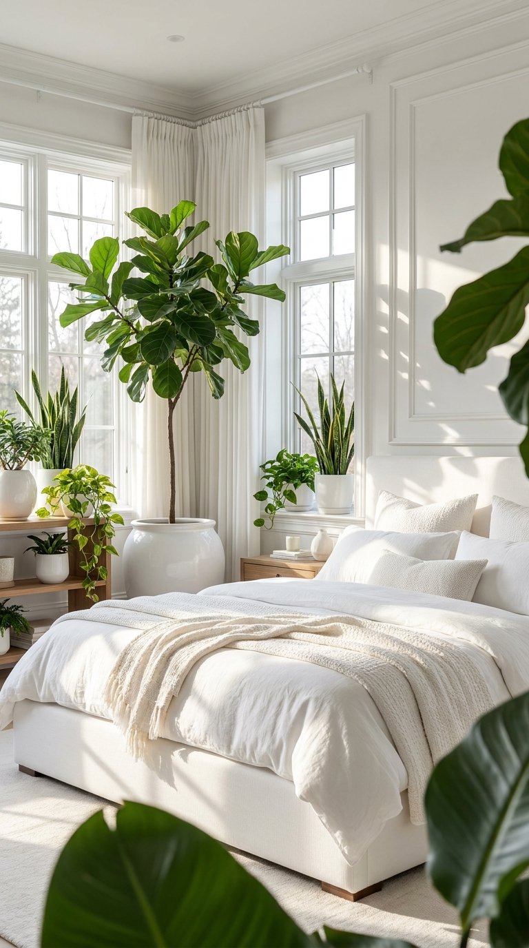10 All White Bedroom Ideas That Feel Bright and Luxurious