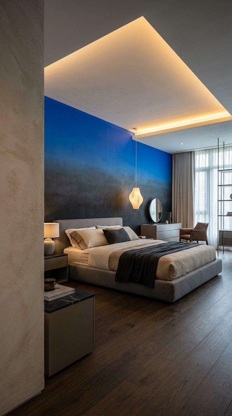 11 Blue and Black Bedroom Ideas for a Bold Modern Style