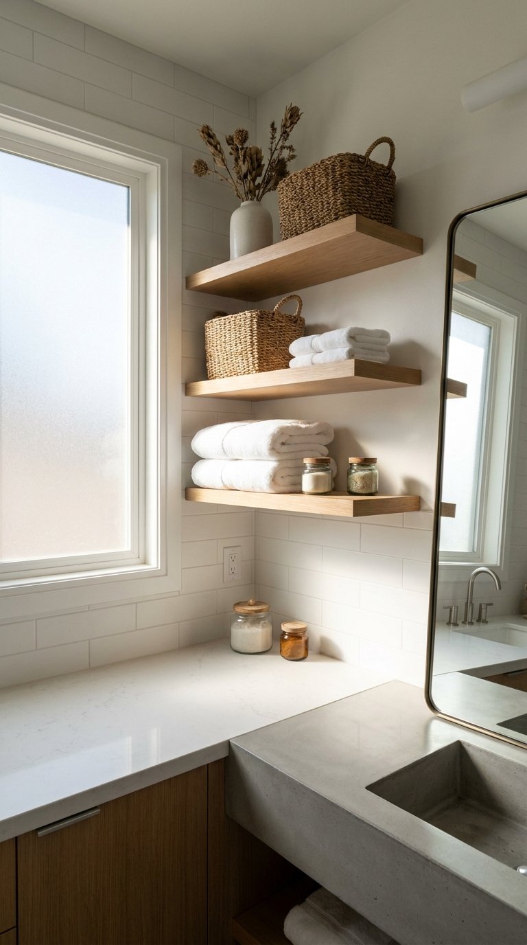 10 Practical Guest Bathroom Cabinet Ideas That Save Space