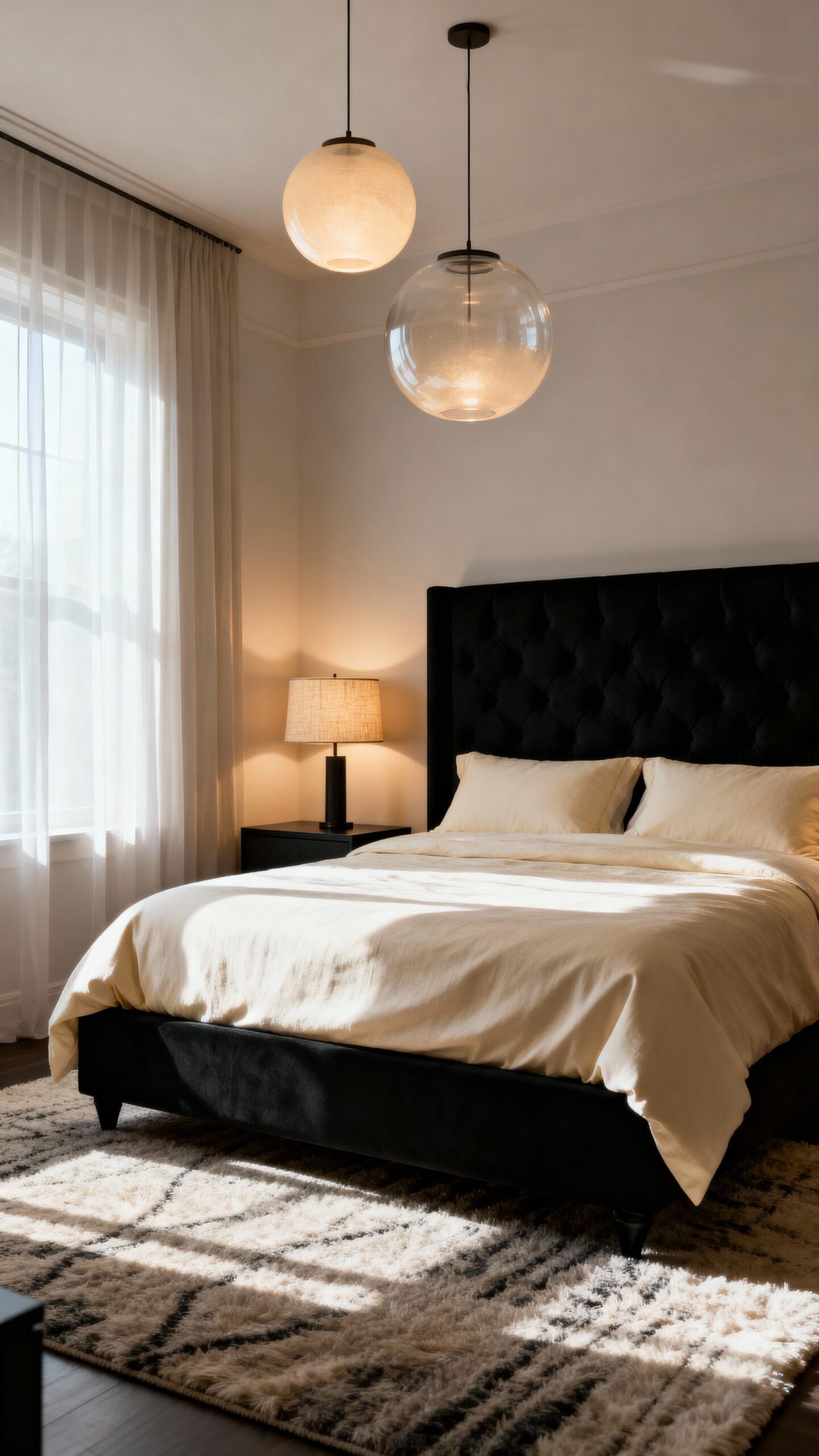 balanced contrast with strategic lighting