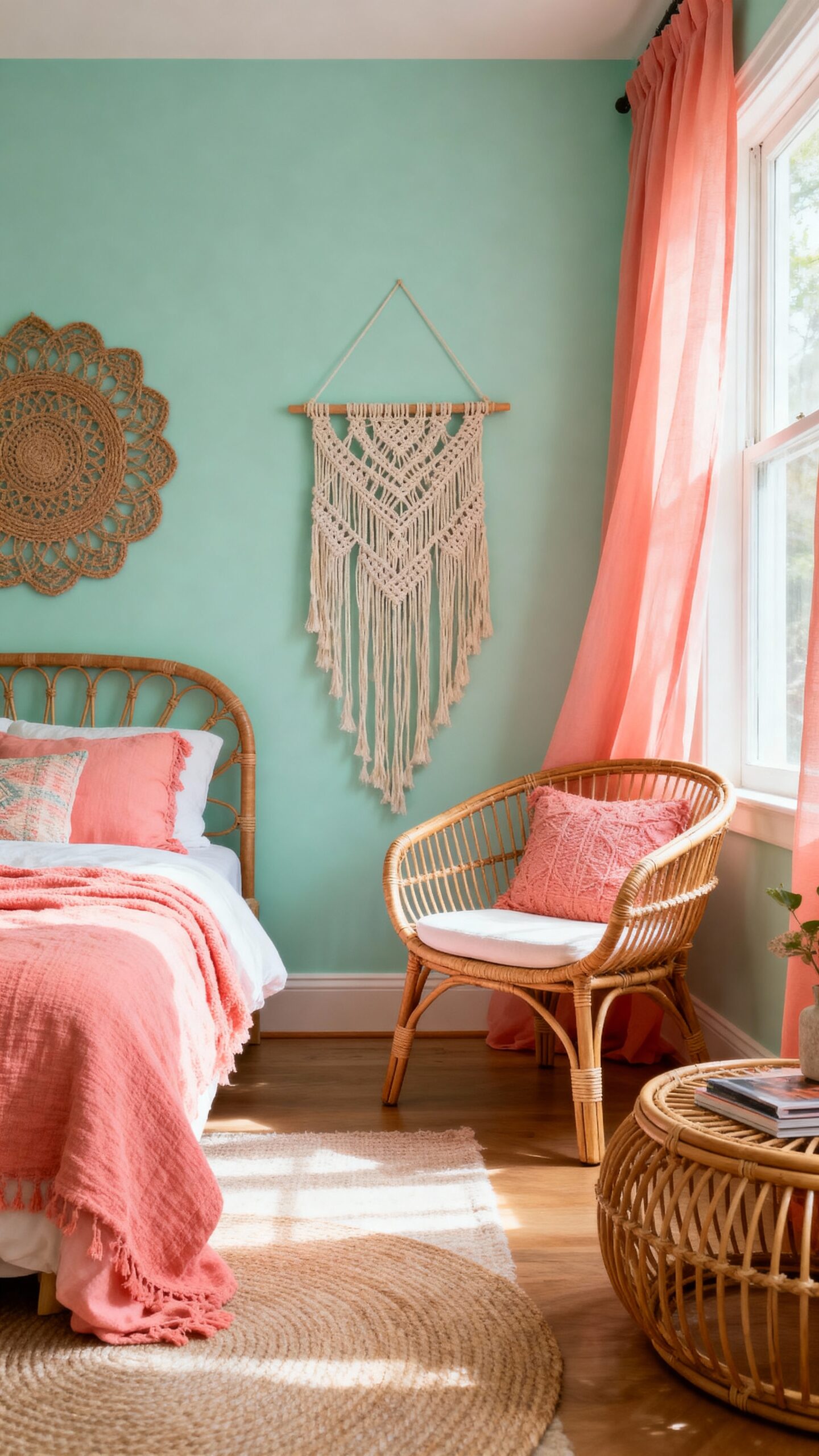 boho calming cozy natural