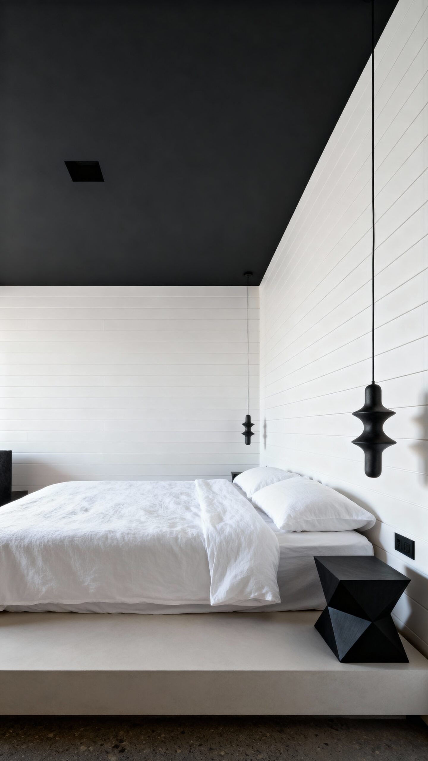 bold contrast elevated retreat