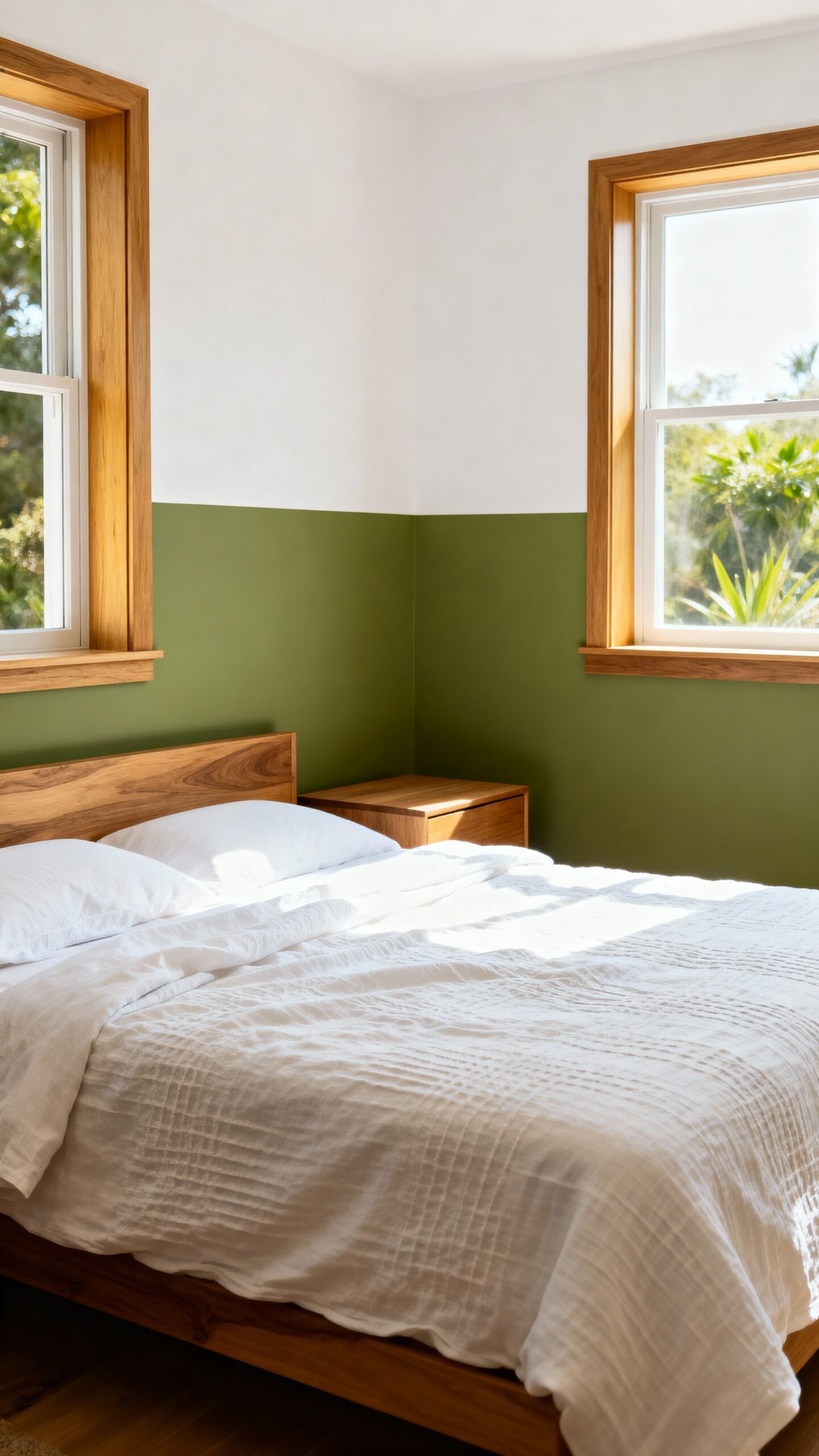 bold contrast painting technique