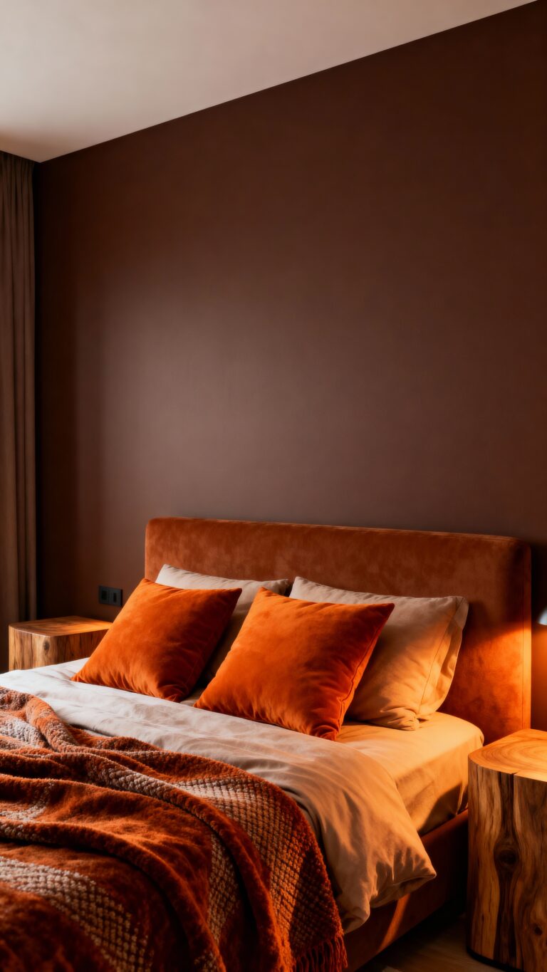 bold cozy bedroom aesthetic