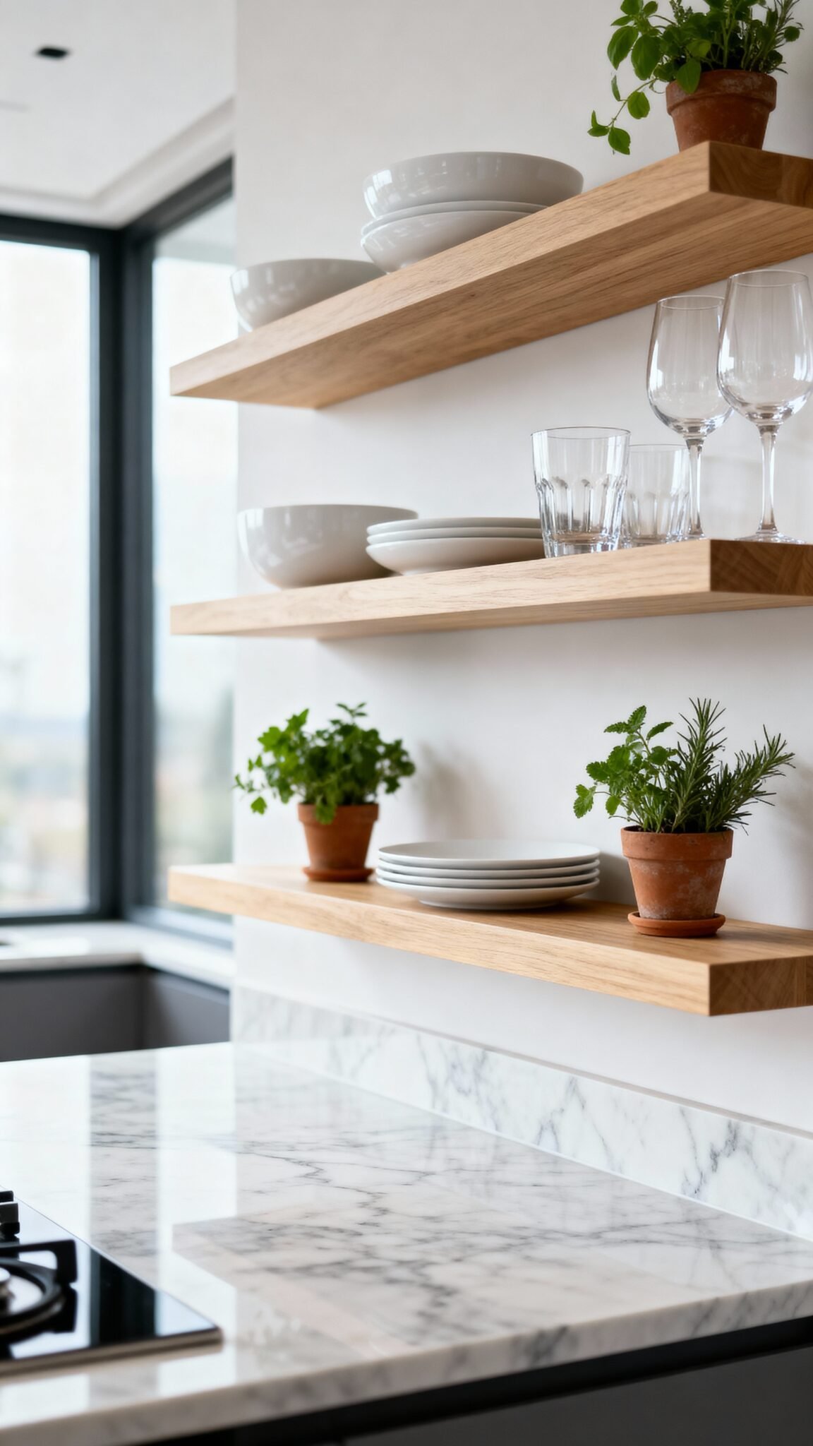 12 Chic Open Kitchen Shelving Ideas to Elevate Your Space