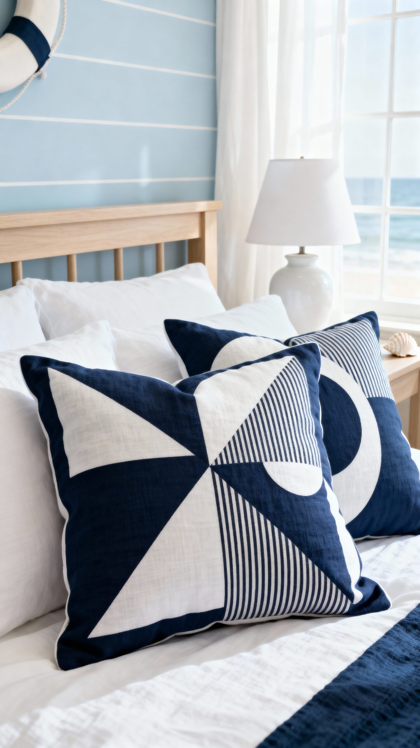 coastal chic bedroom decor