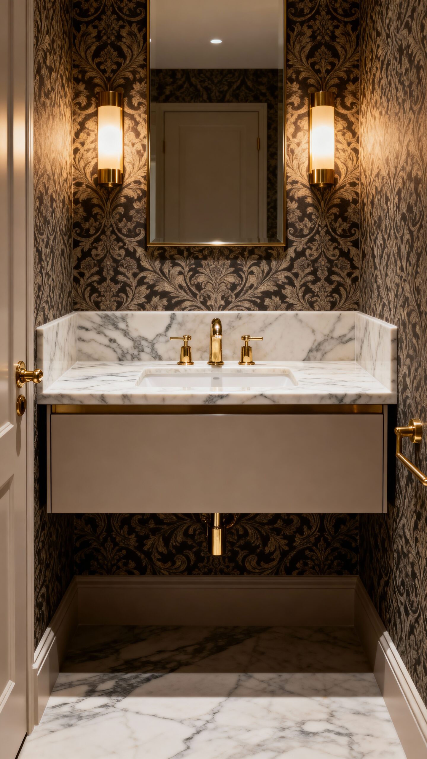 compact bathrooms transformed grandly