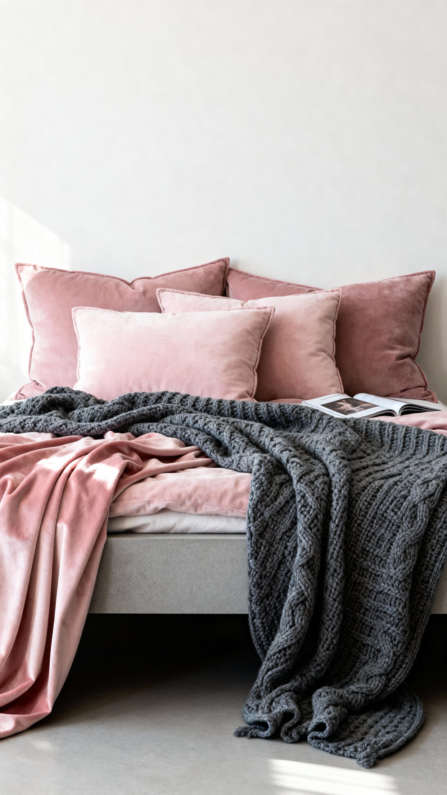 cozy layered textured sophisticated