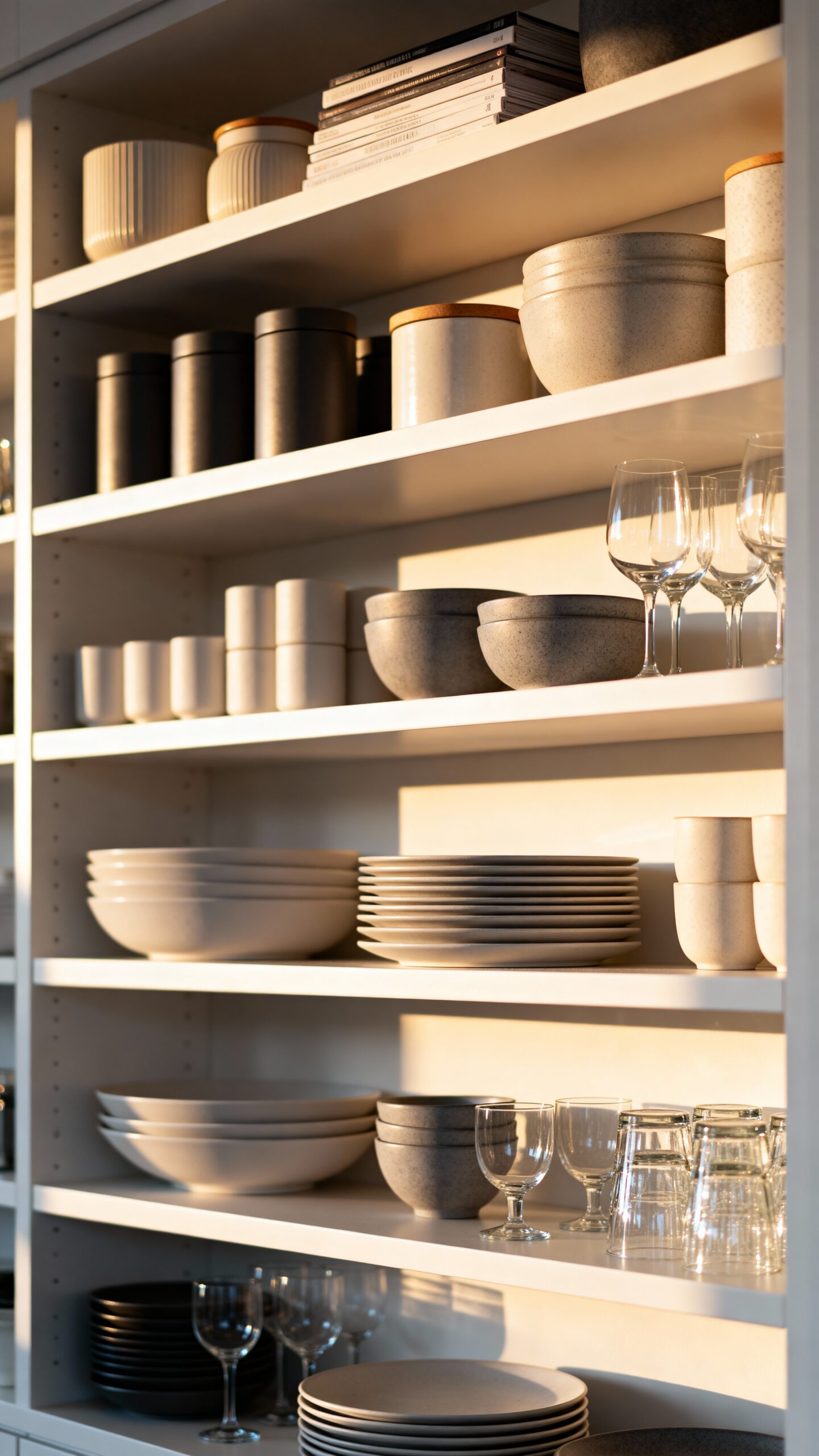 disciplined intentional rotating decluttering kitchen organization