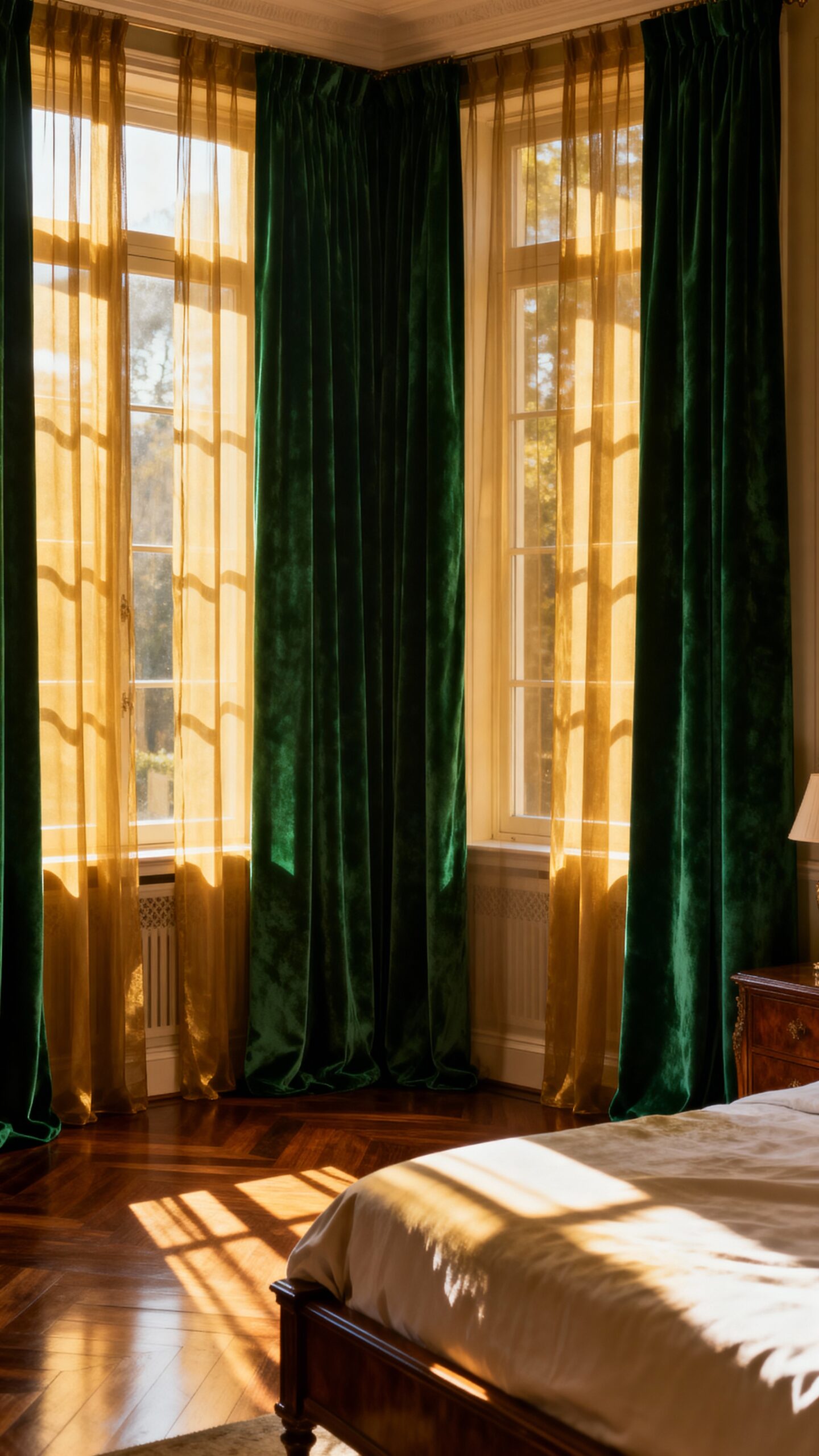 dramatic controlled refined tranquil