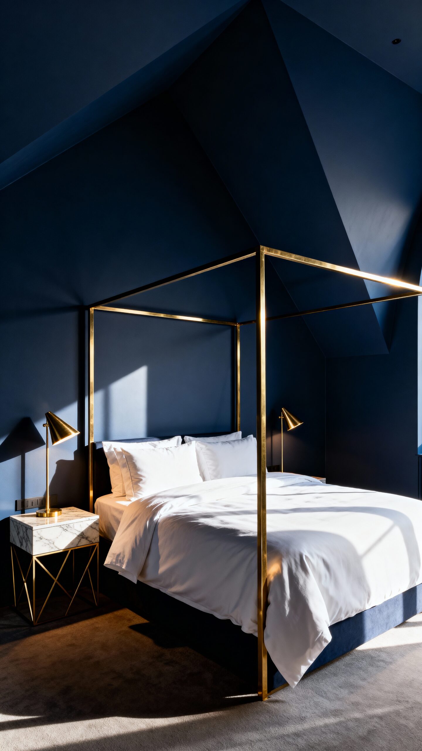 dramatic cozy expansive bedroom ceilings