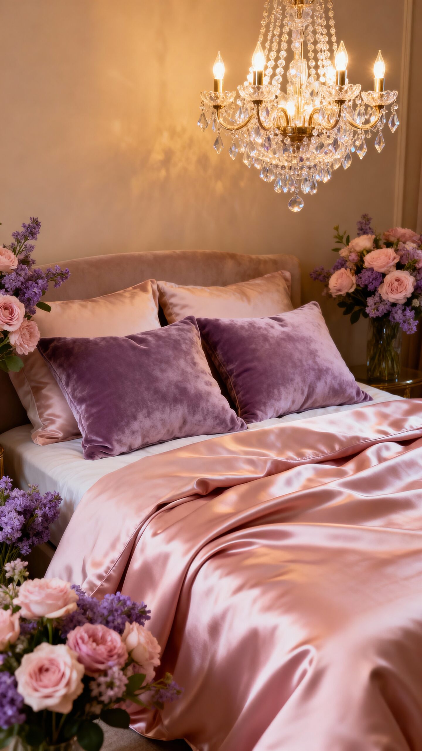 dreamy blush and lavender sanctuary