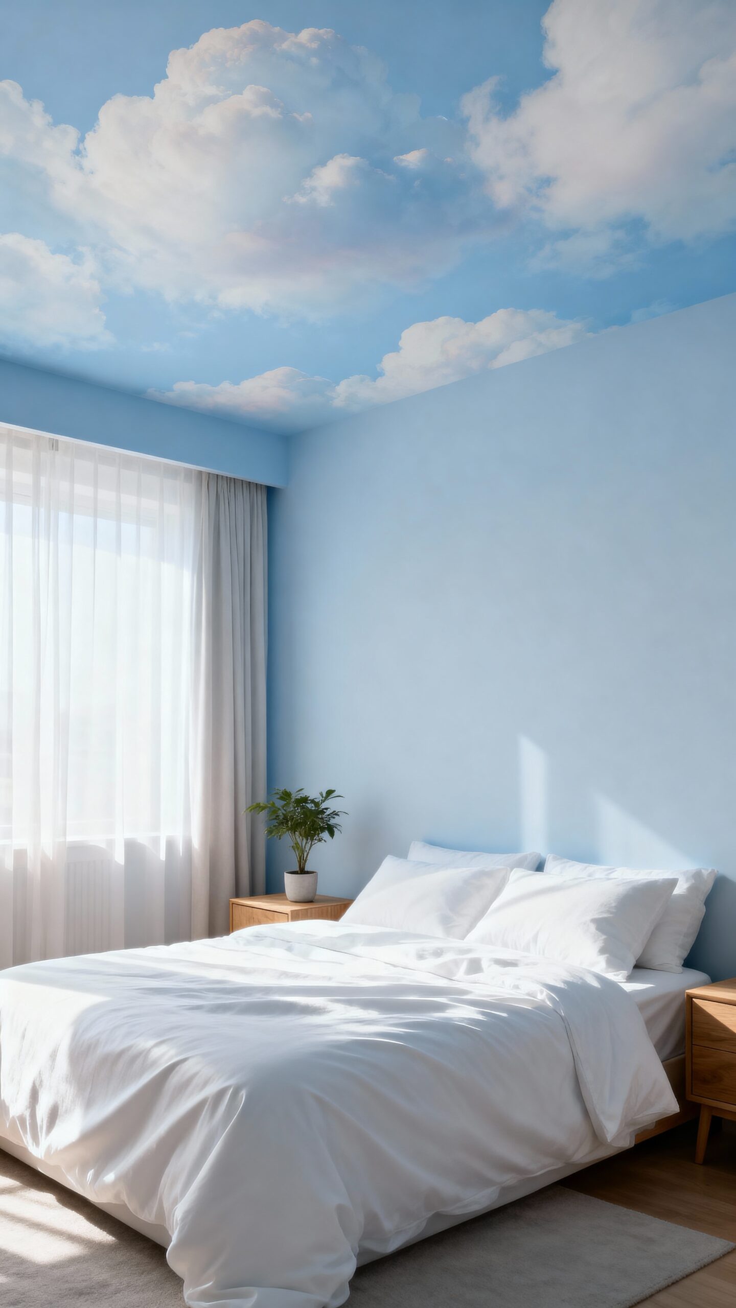 dreamy serene cloud like expansive