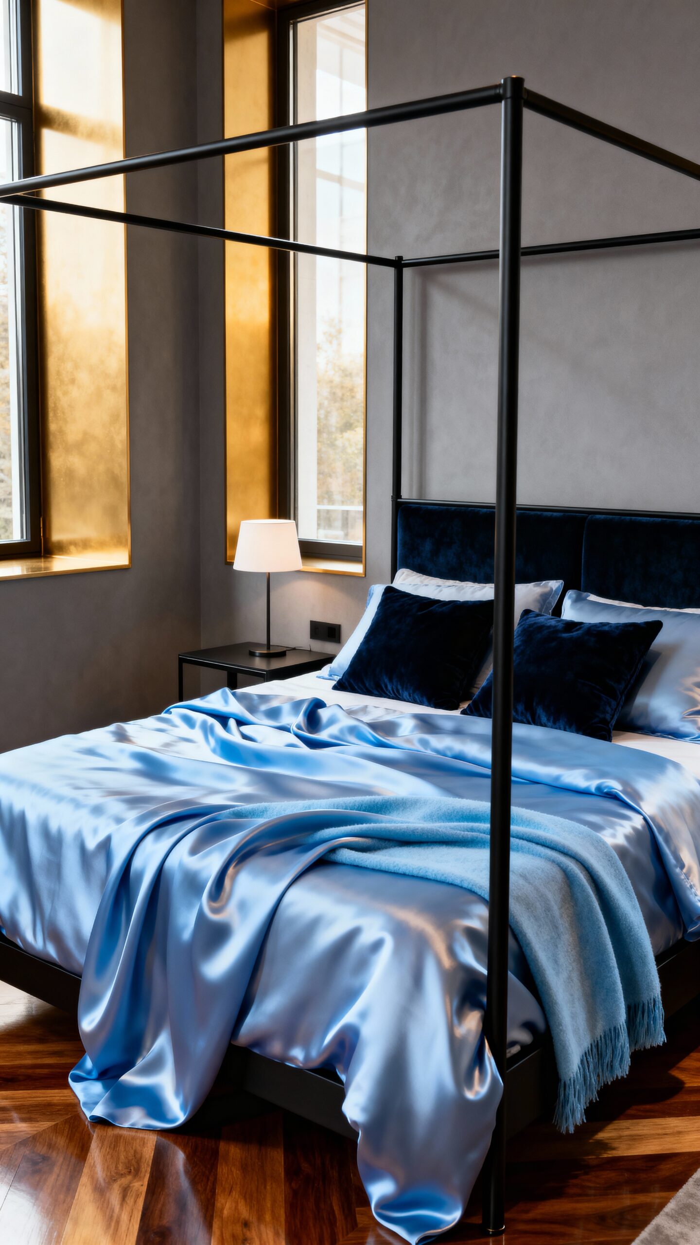 elegant dramatic versatile bedroom centerpiece