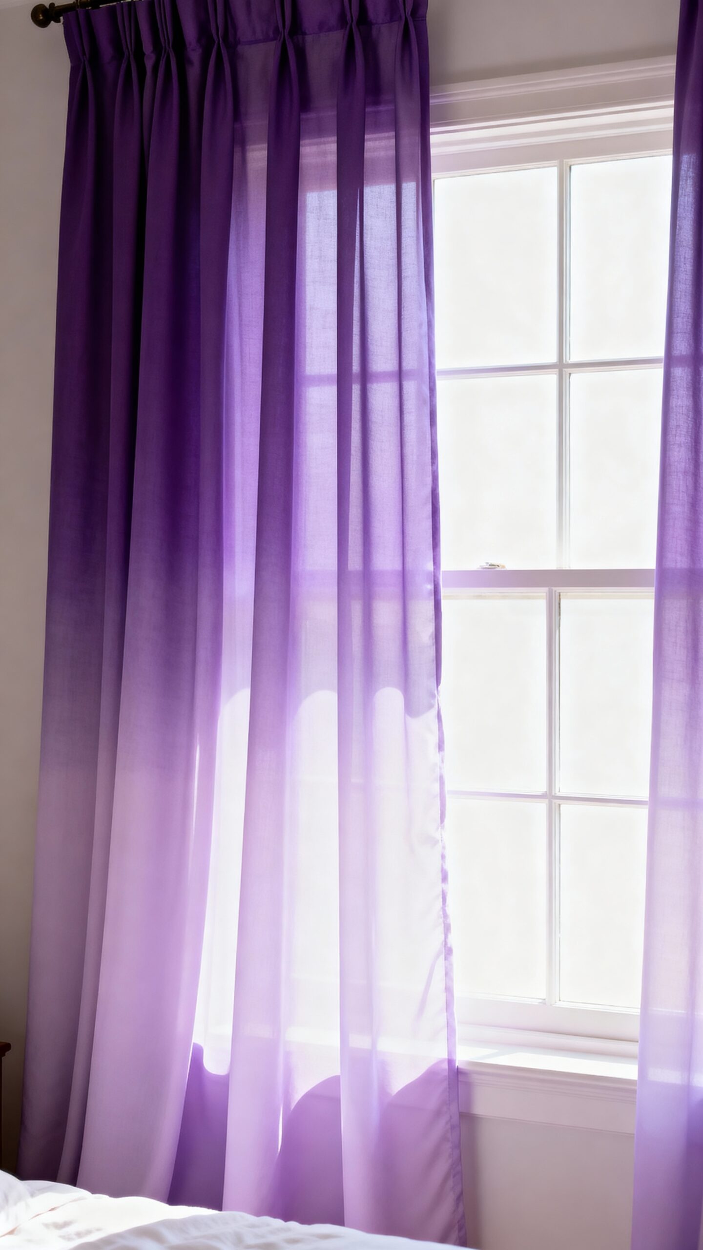 elegant gradient window treatments
