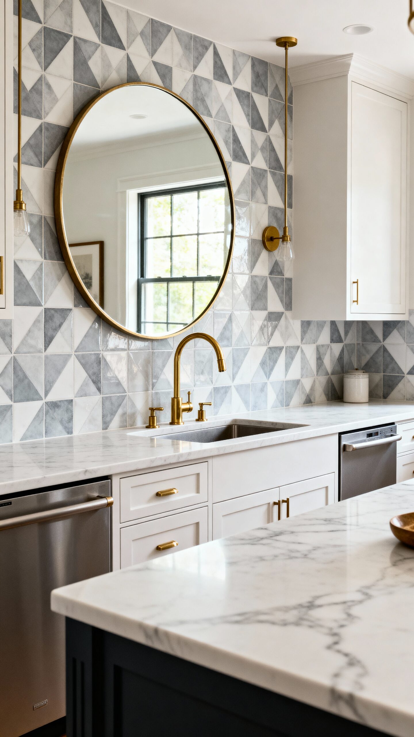 expansive kitchens with mirror magic