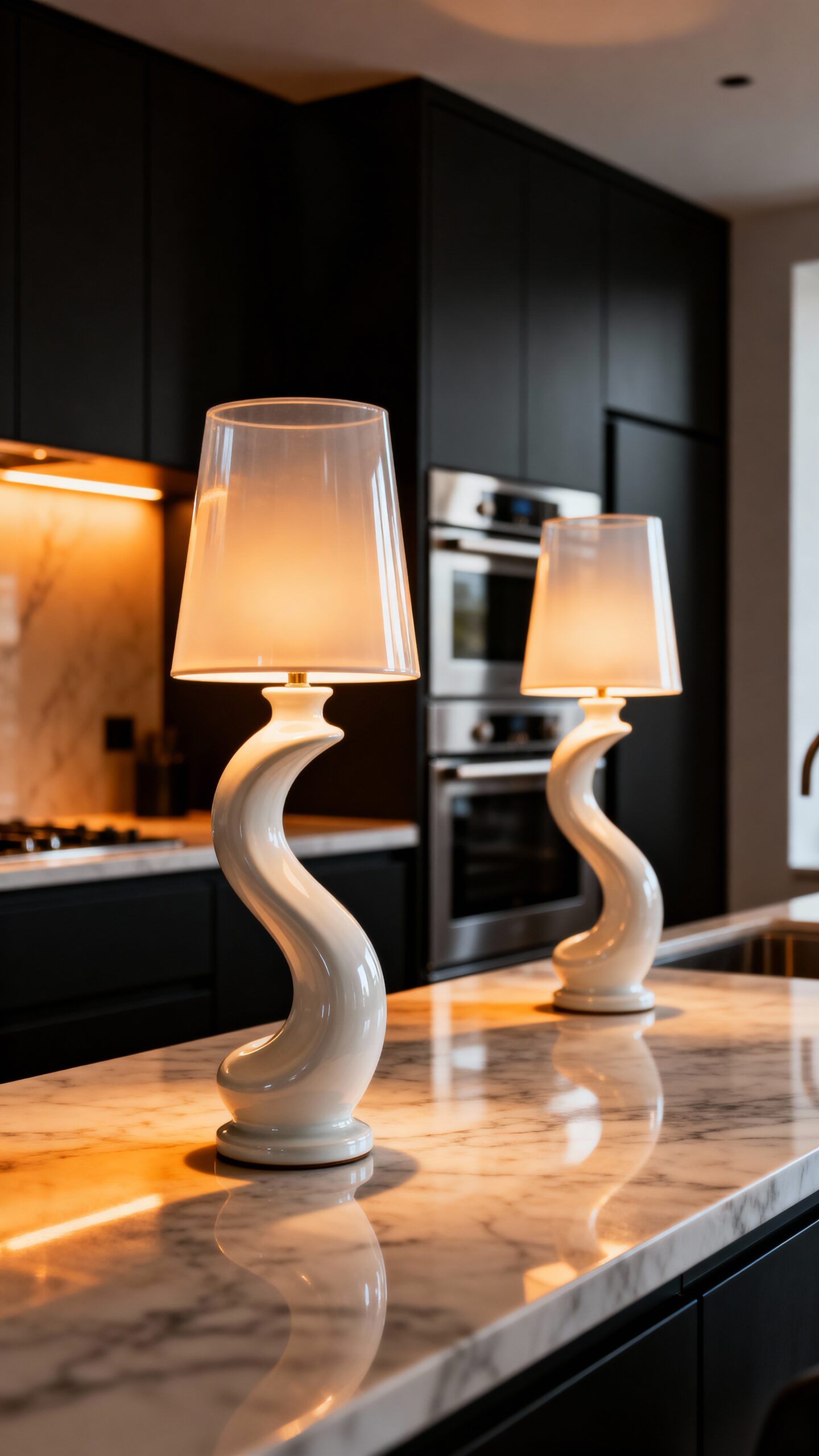 flexible decorative task oriented kitchen lighting