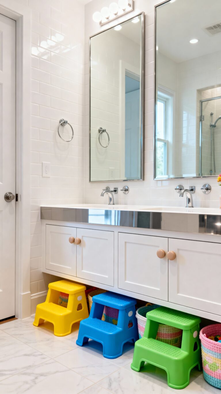 functional kids bathroom vanity ideas
