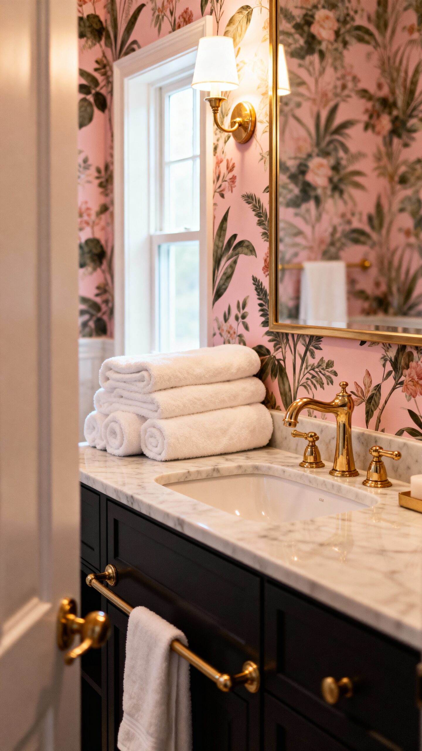 guest bathroom decor impresses visitors