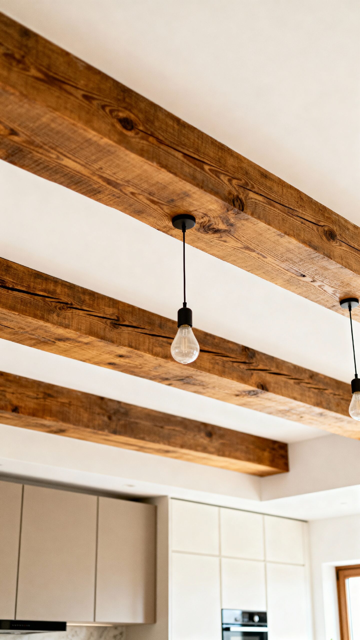 illuminated architectural suspended ceiling beams