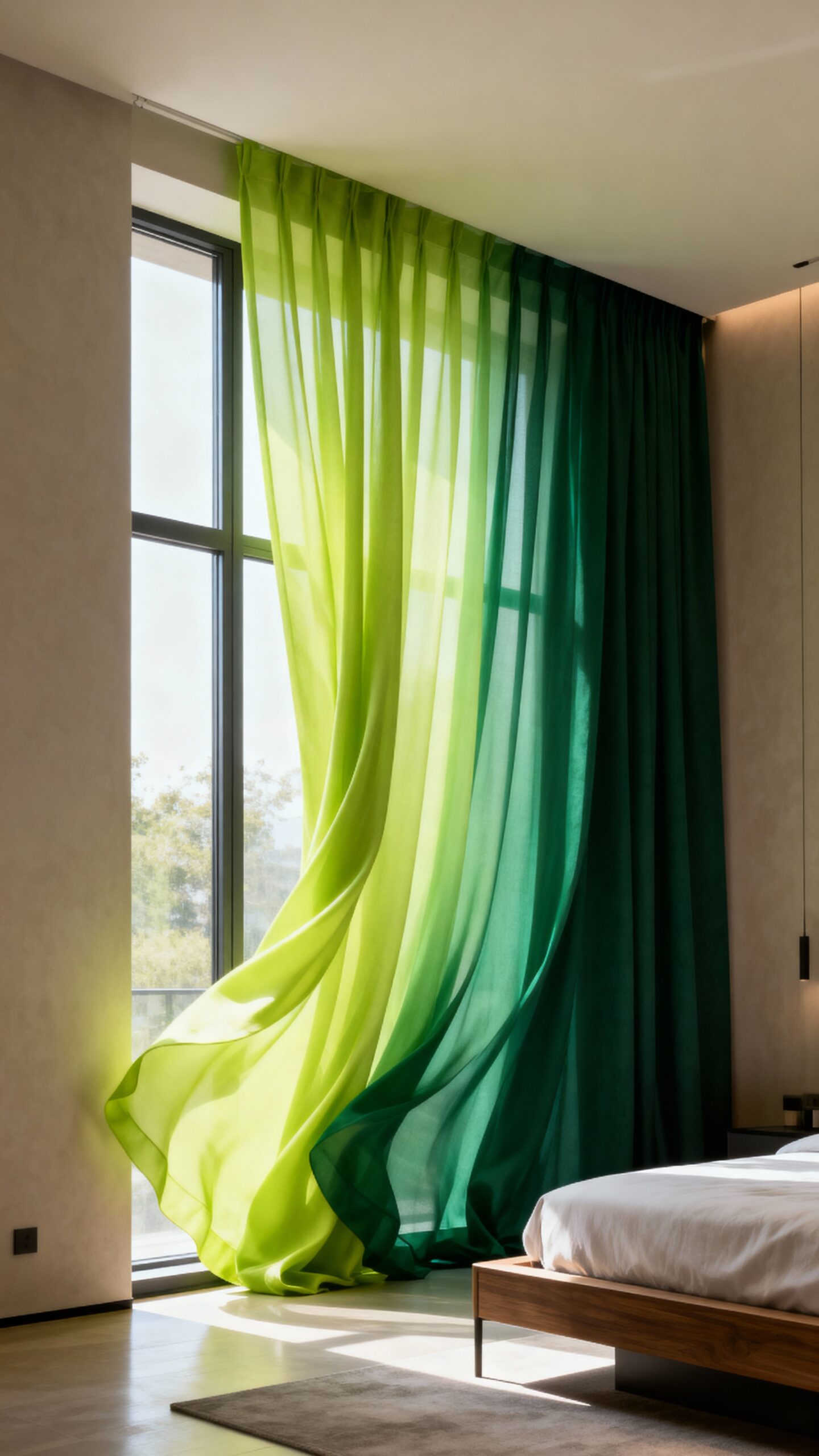 layered gradient softening lively