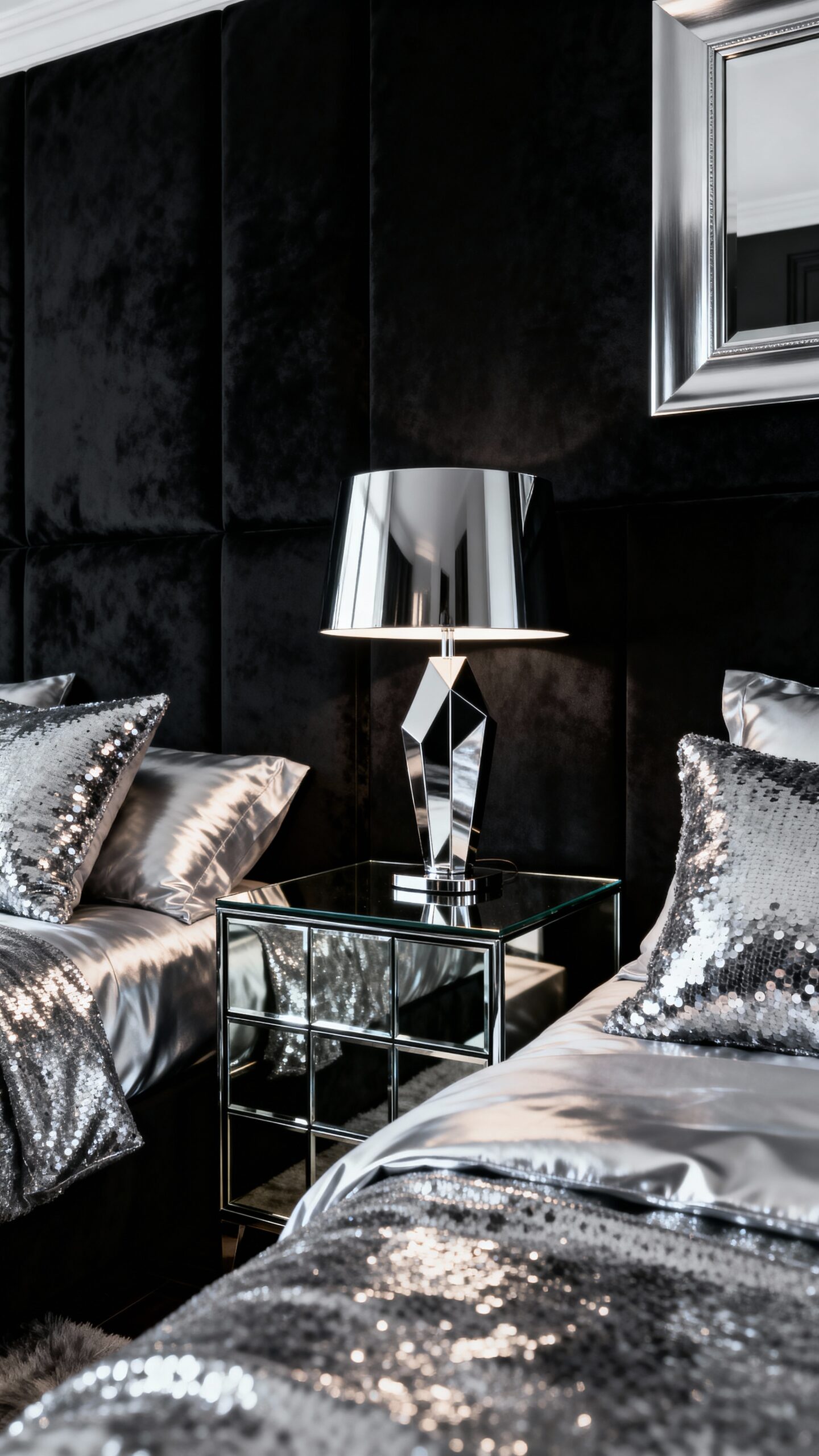 layered metallic textures create sophistication