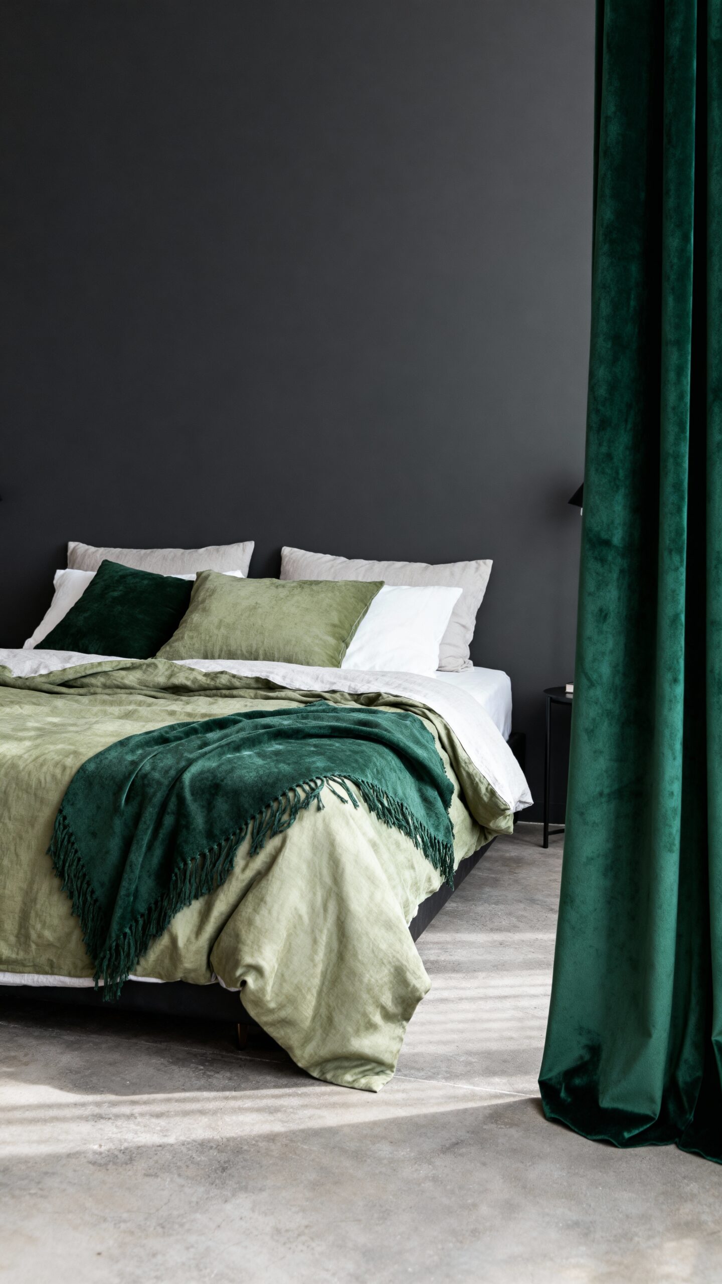 layered serene monochromatic textural