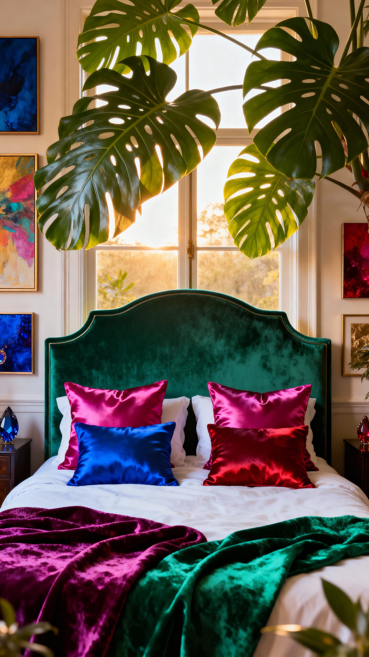 luxurious dramatic jewel toned sophisticated sanctuary