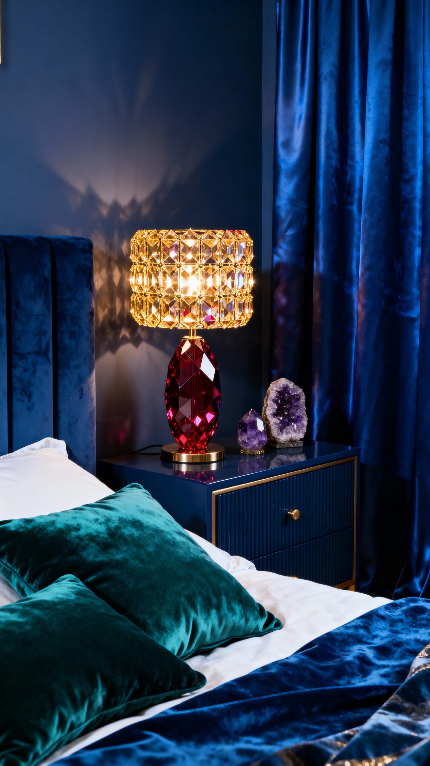 luxurious jewel toned bedroom decor inspiration