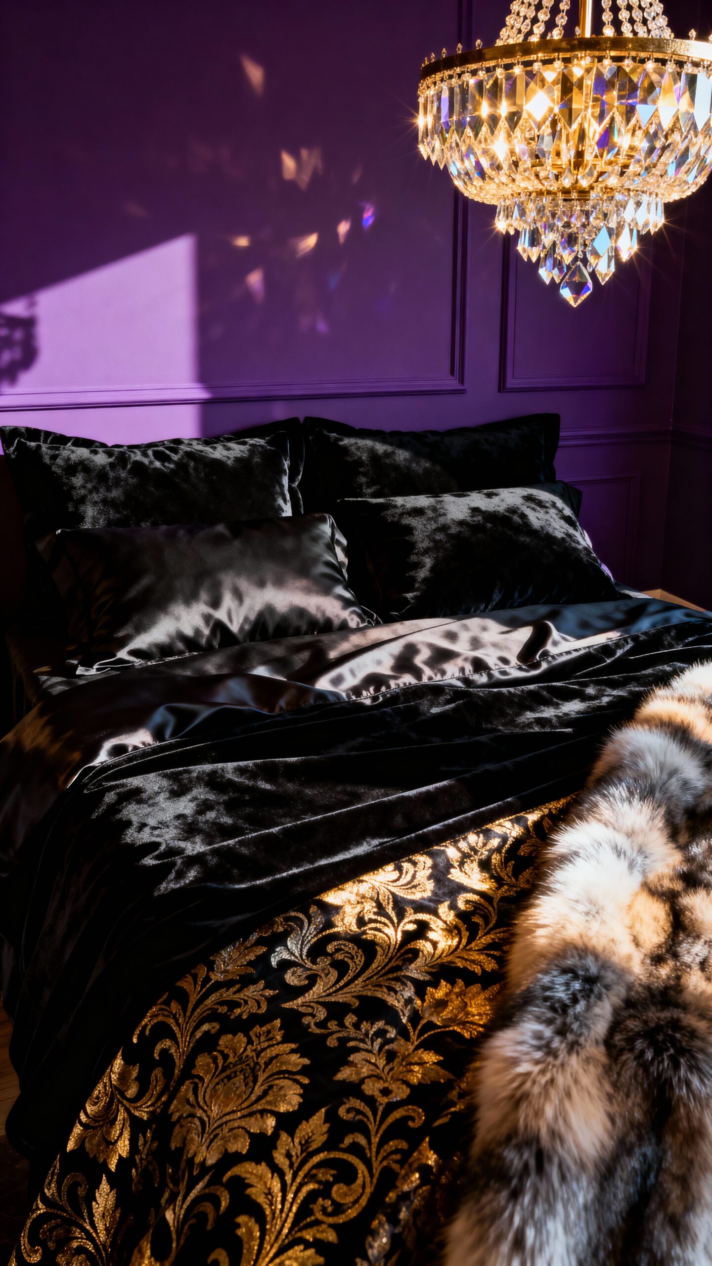 luxurious moody sophisticated dramatic