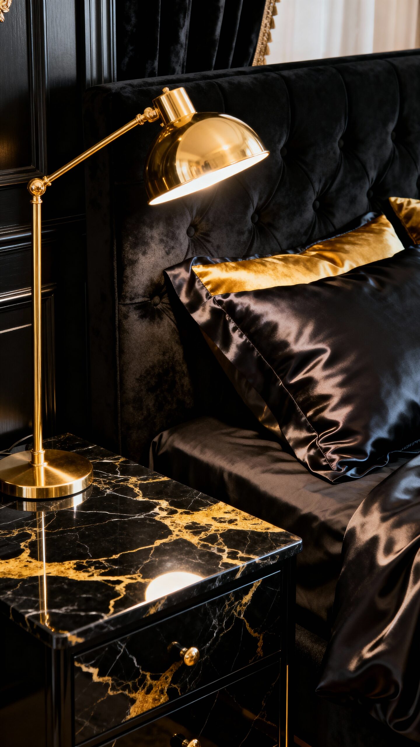 luxury glamour sophistication contrast