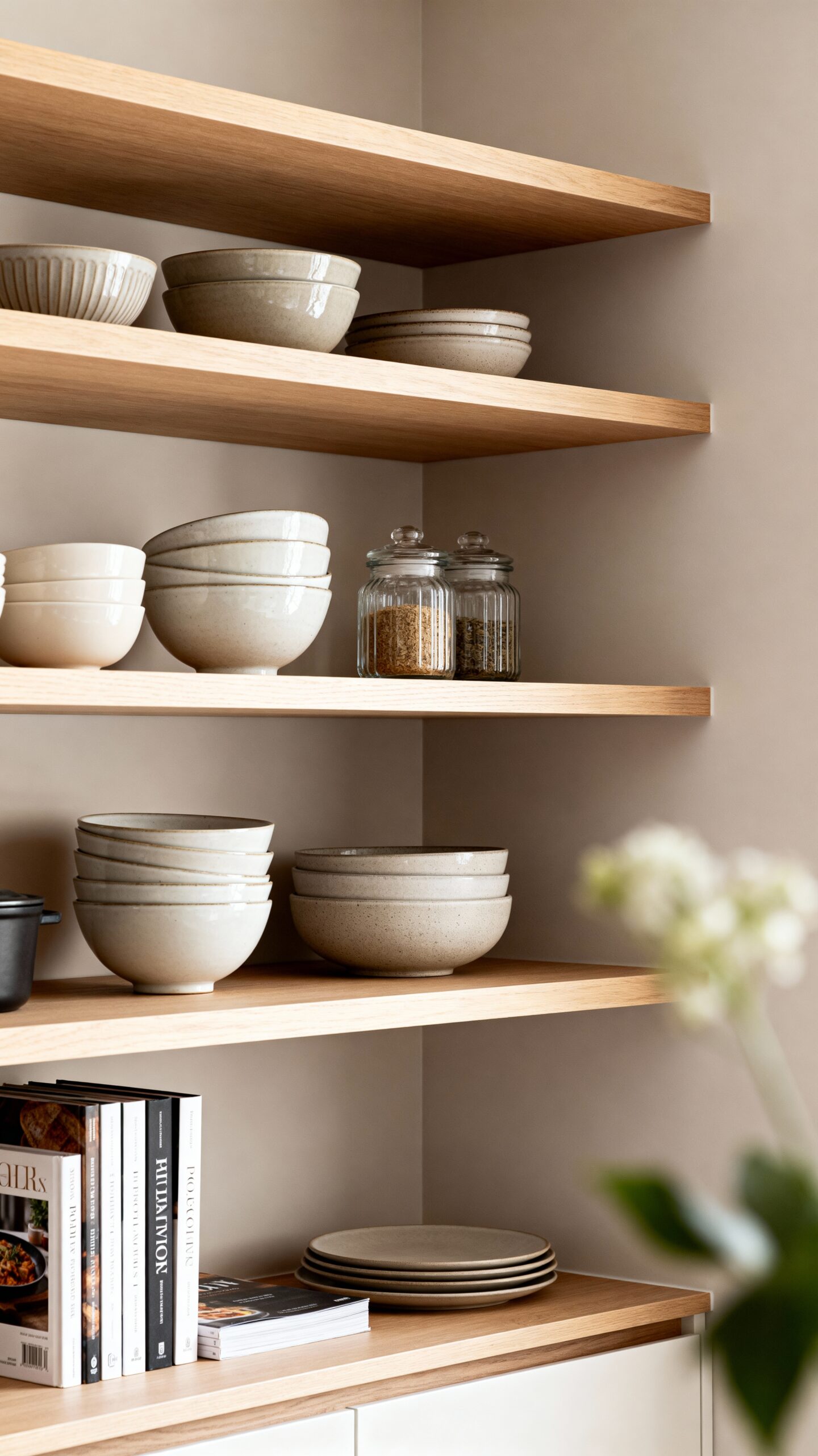 maximize awkward corner storage spaces