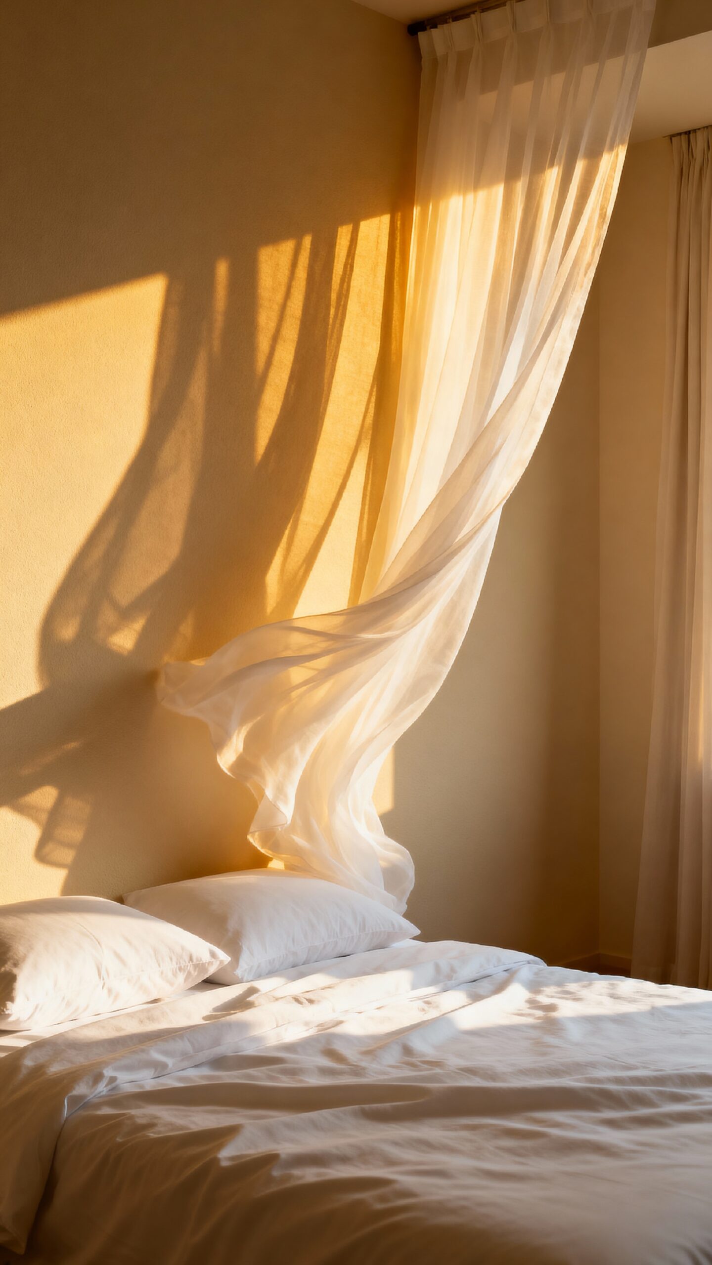 maximize natural light with sheer curtains