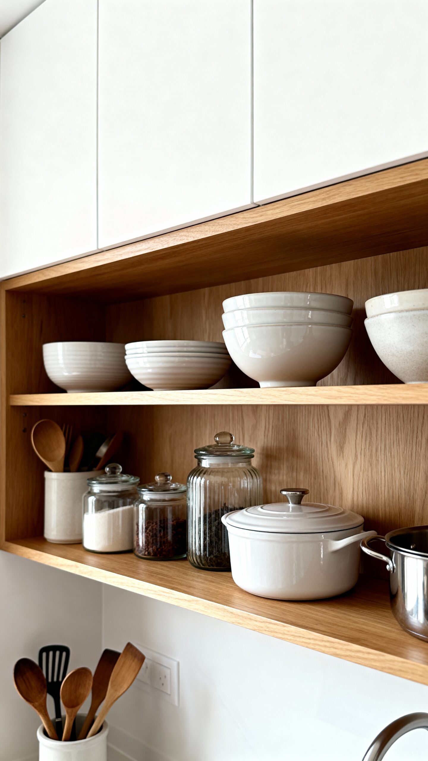 maximize underutilized cabinet space