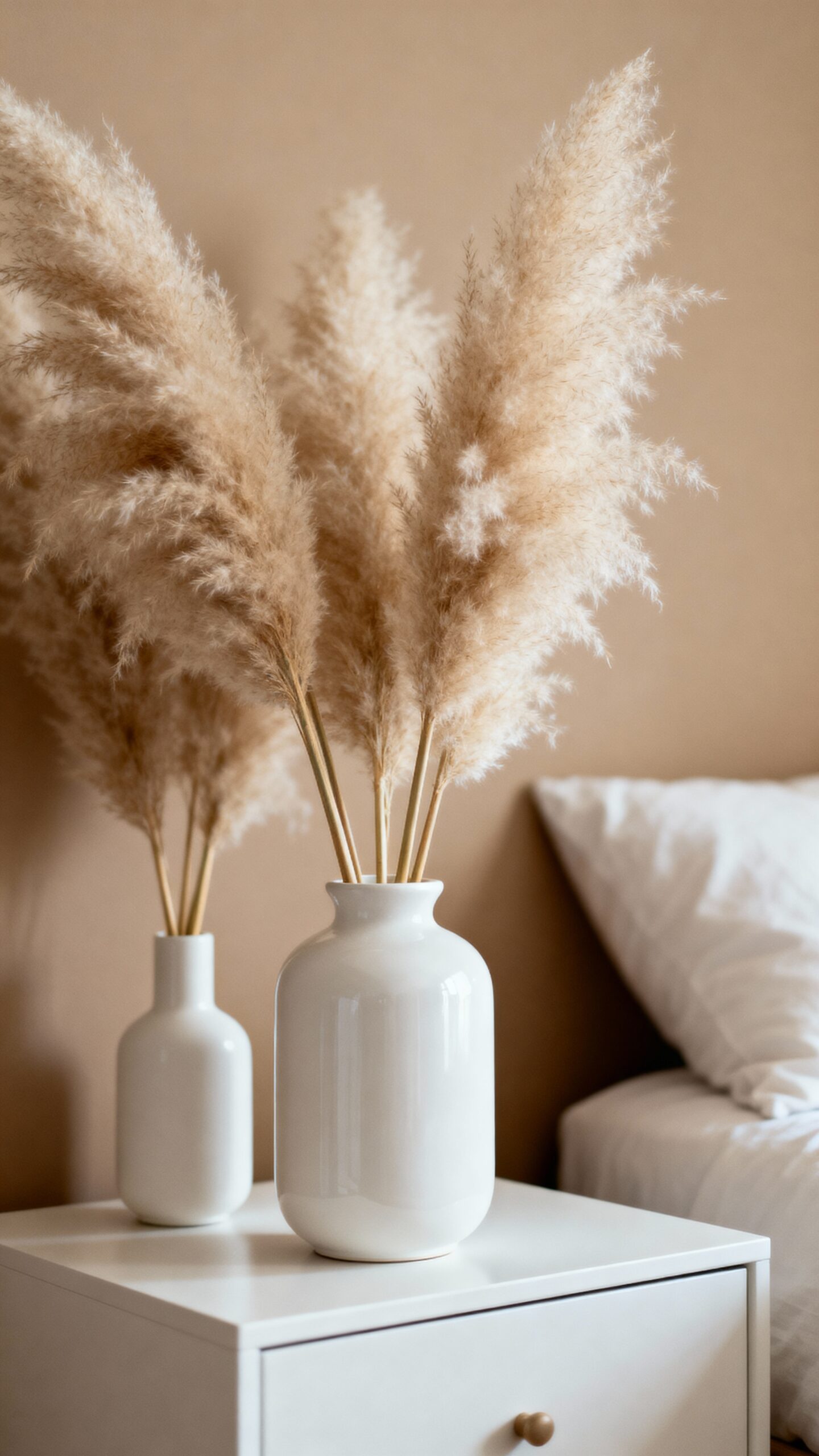 minimalist organic bedroom decor centerpieces