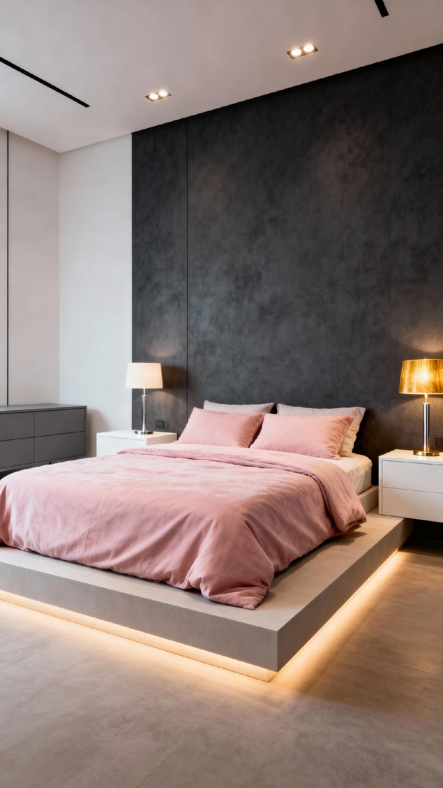 modern elegance bedroom decor
