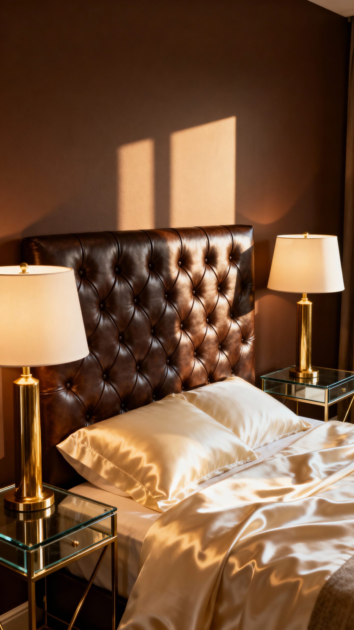 modern sophisticated leather headboards