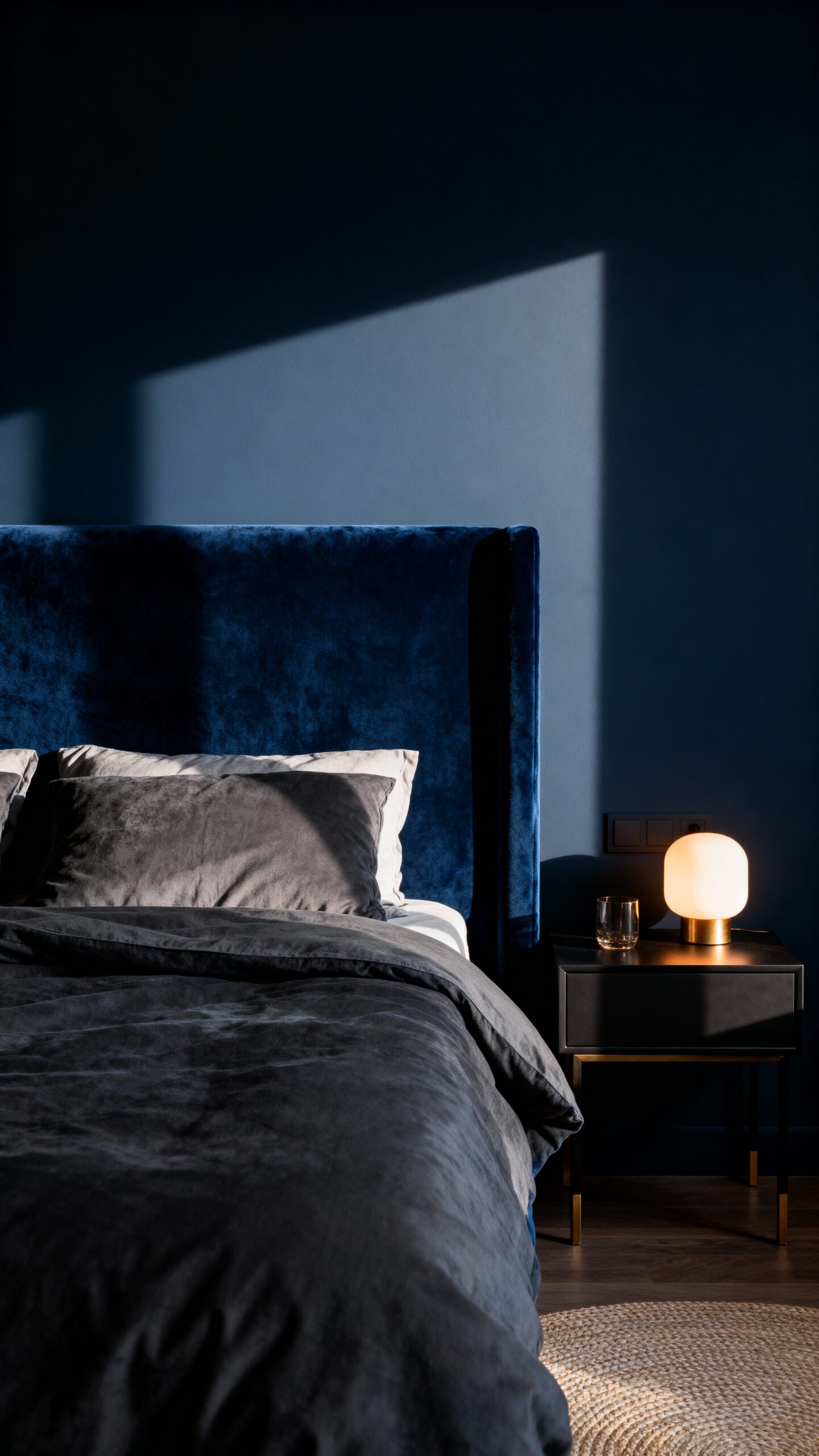 moody modern bedroom design