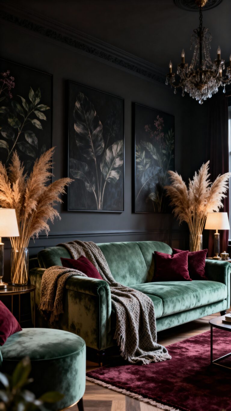 moody spring home decor ideas