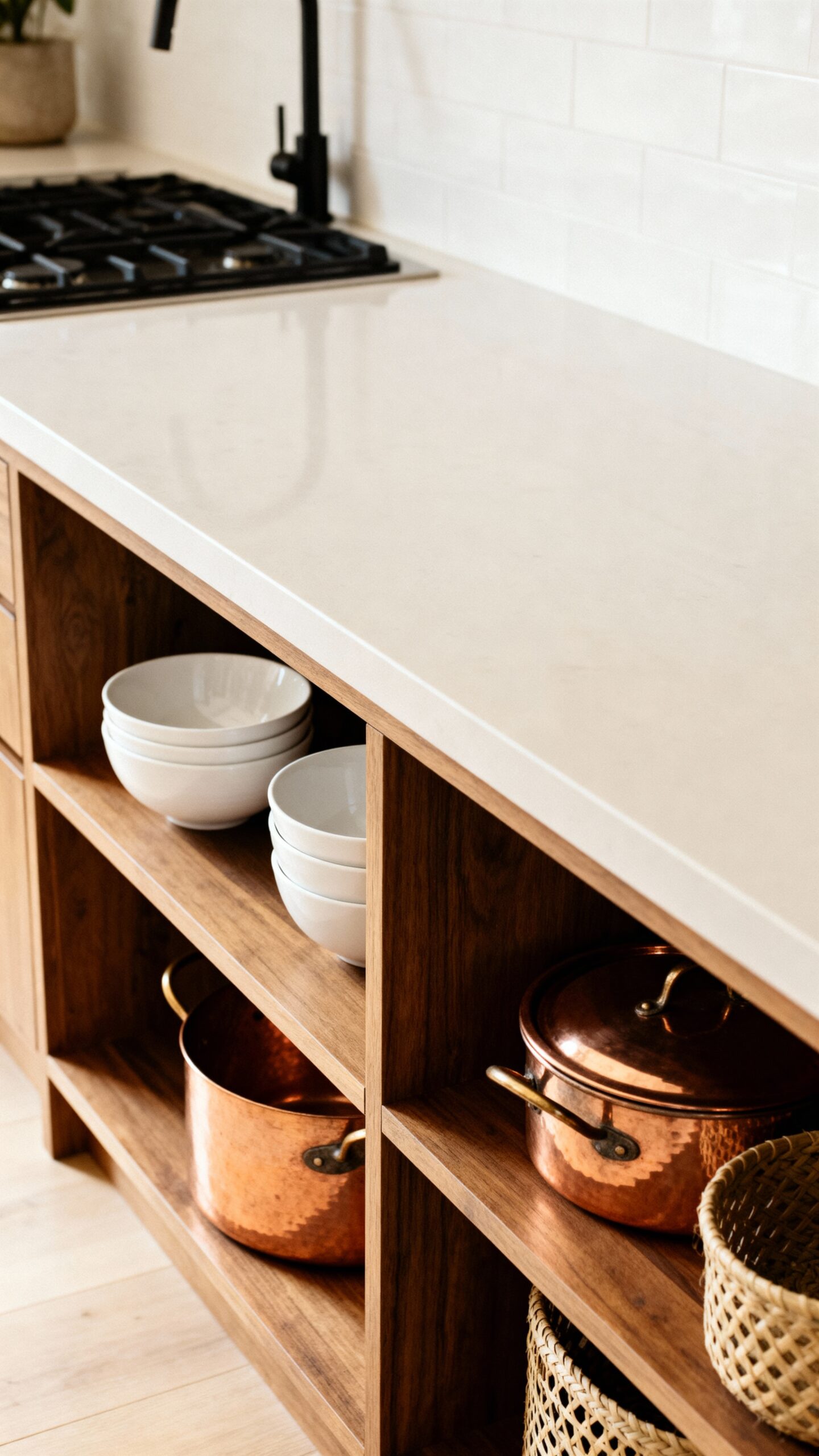 multifunctional accessible visually appealing open concept