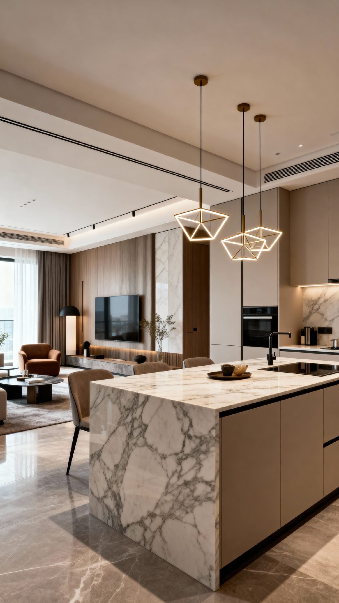 13 Open Kitchen Ideas With Living Room for a Connected Home Feel