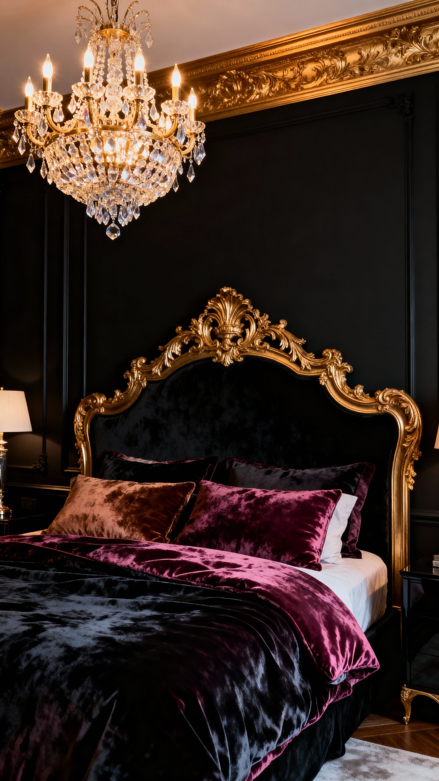 opulent luxurious sophisticated bedroom design