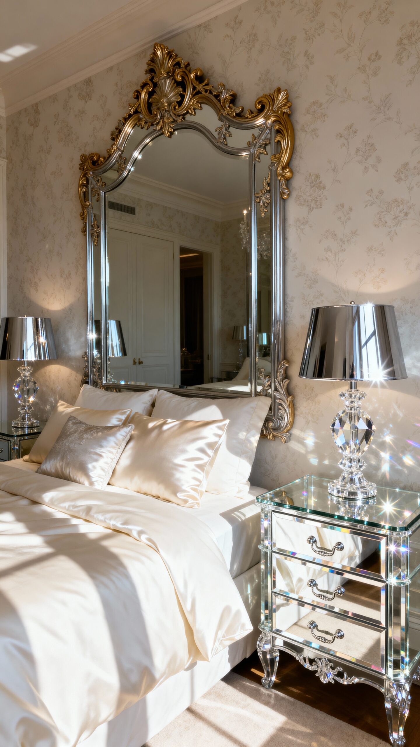 reflecting light maximizes airy atmosphere