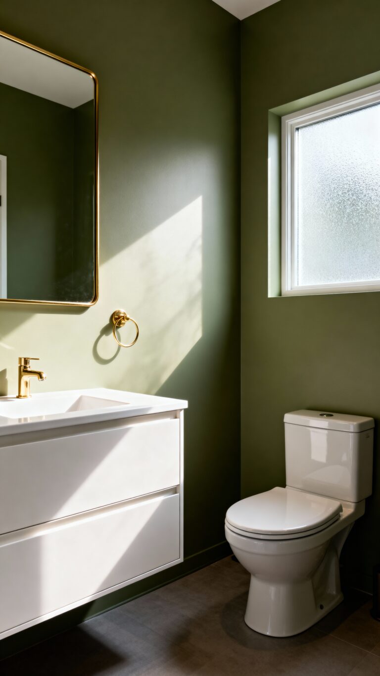 refresh half bathroom color ideas