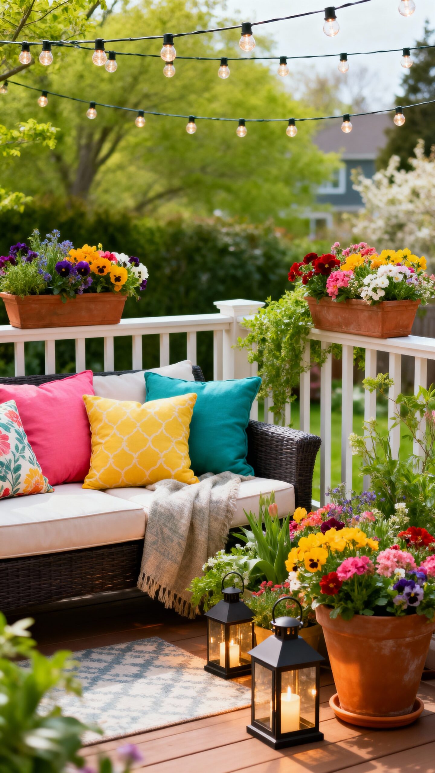 refreshing outdoor spring decor ideas