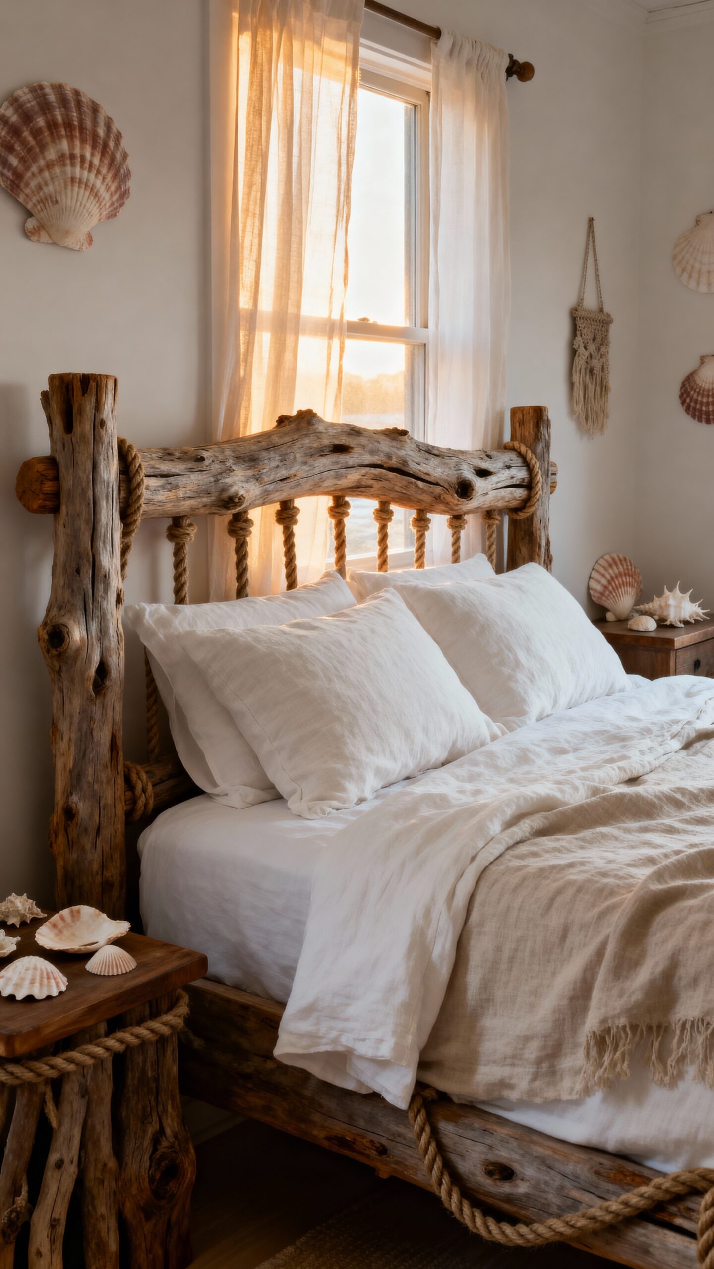 relaxing coastal bedroom retreat