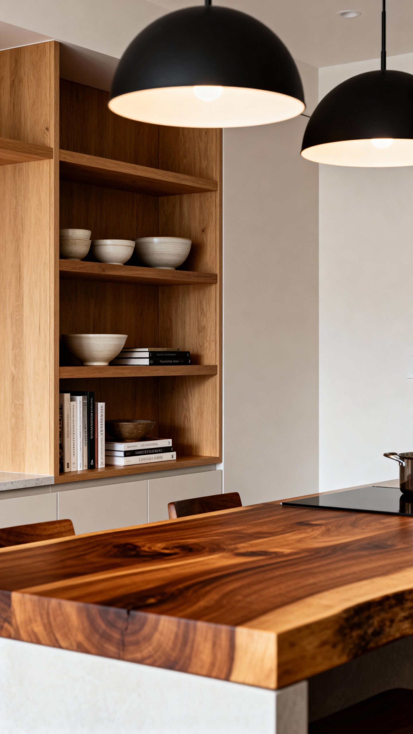 rustic functional kitchen island charm