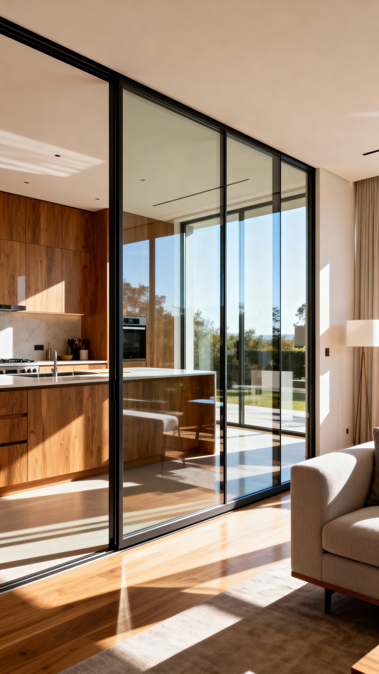 seamless indoor outdoor living experience